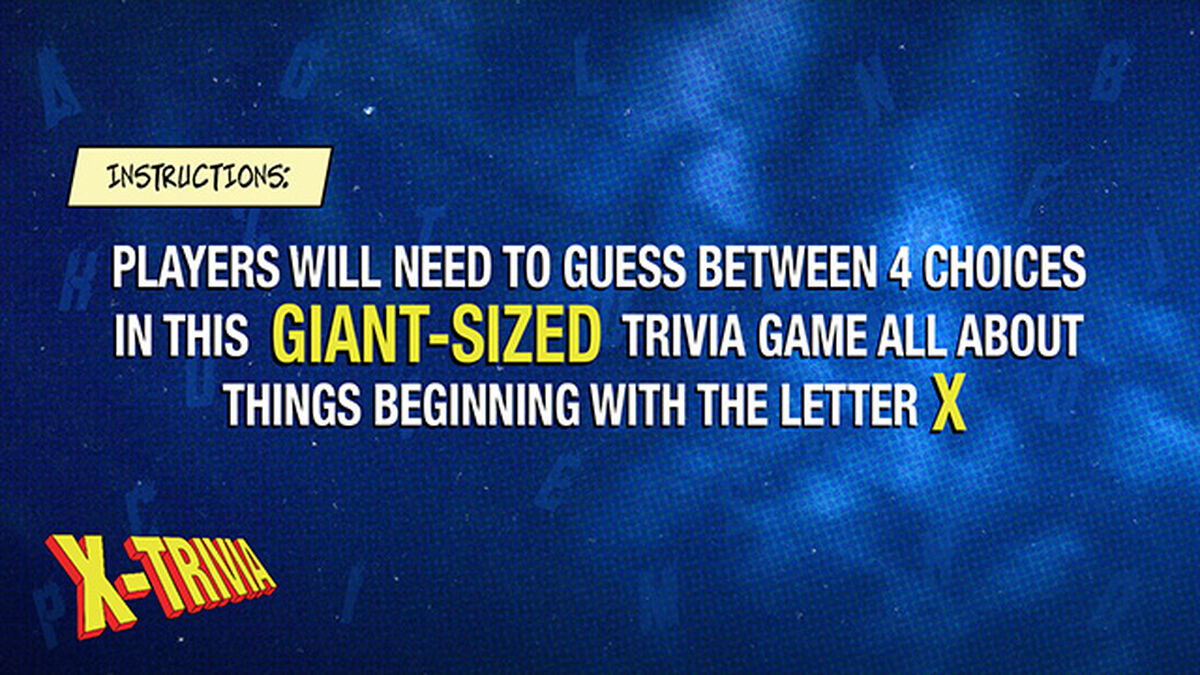 X-Trivia image number null